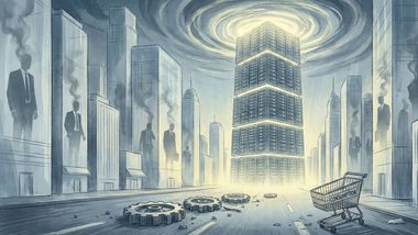 뉴욕증시 덮친 'AI 공포'의 실체: 유령 GDP와 소비 경제 붕괴 시나리오