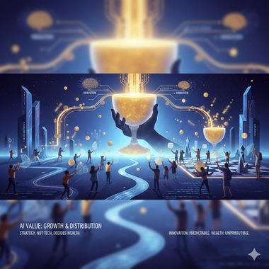 AI 혁명은 시작됐다. 그러나 ‘부의 혁명’은 아니다