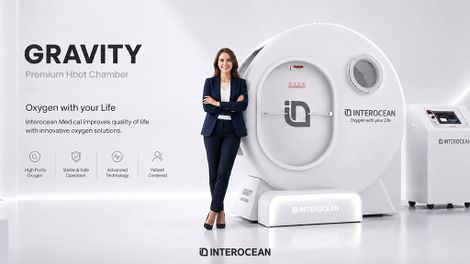 Open-Seated Hyperbaric Chamber Carries a Portable Session Record