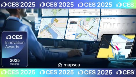 맵시 '스마트 해양 솔루션' 기술 통했다... CES2025 혁신상 수상   