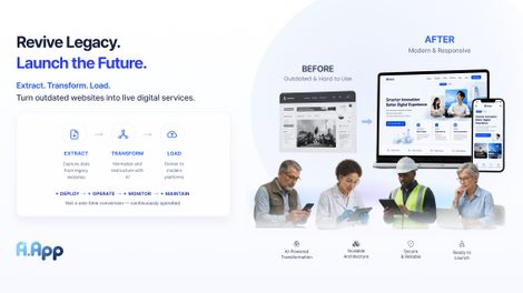 mBaaS Introduces AiApp to Restore Broken Small-Business Websites