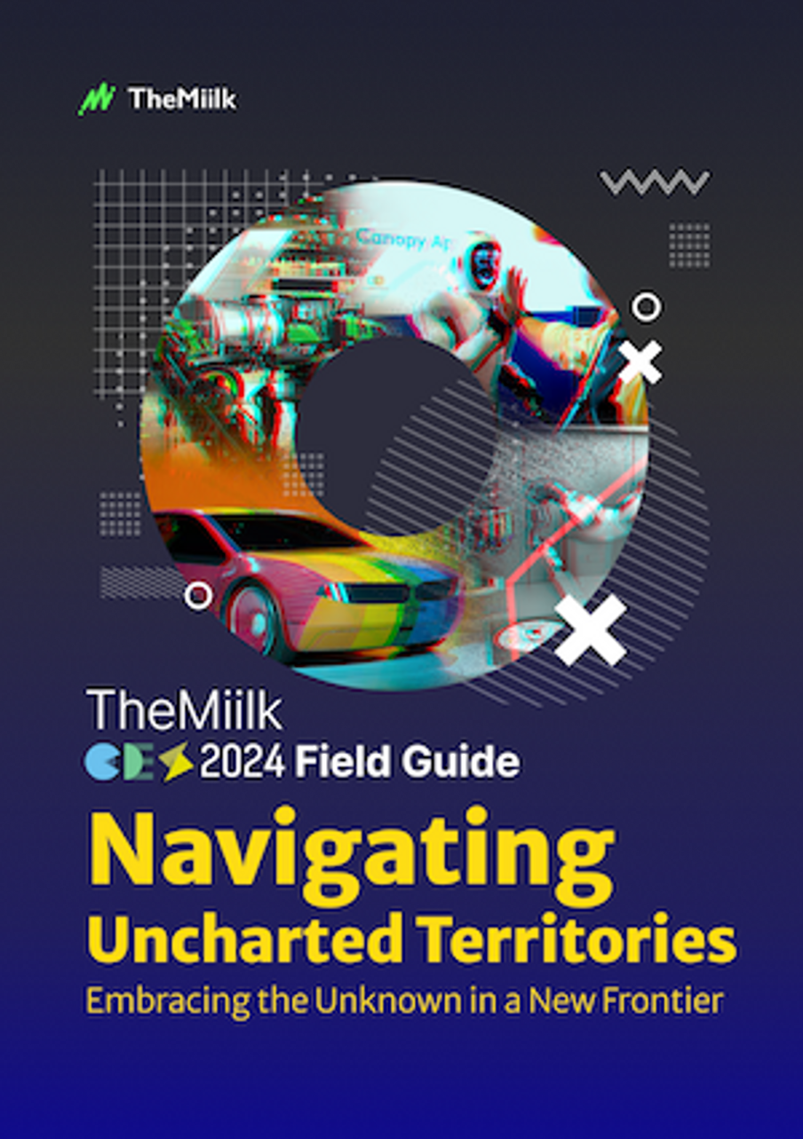 Get ahead for CES 2024 with The Miilk