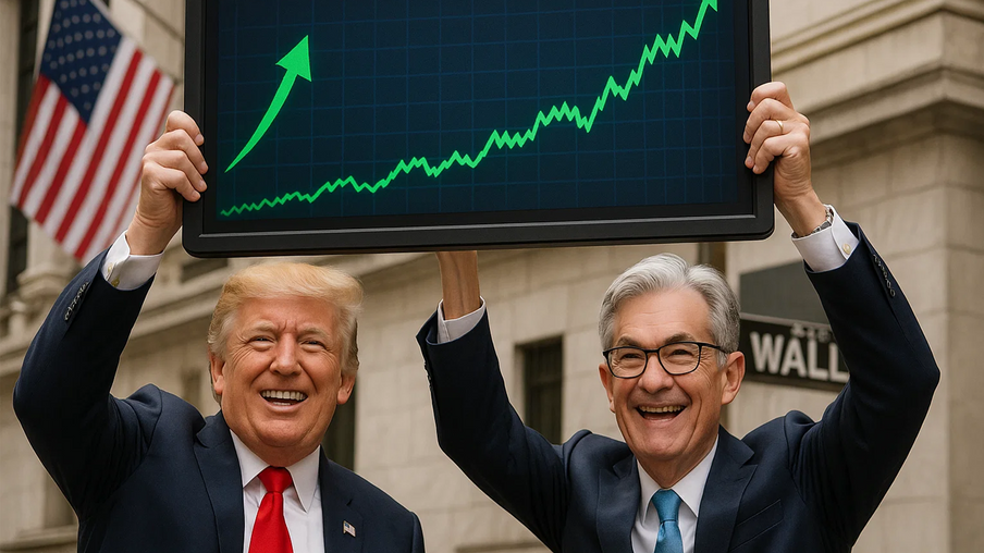 트럼프 풋, 연준 풋 기대로 S&P500 6일 연속 상승...우려는 여전