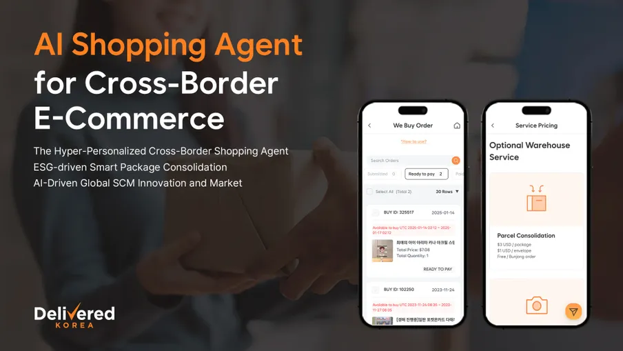 Delivered Korea AI Agent Cuts Costs & CO₂ for Global Shoppers