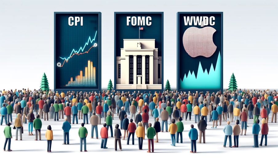 FOMC, CPI, WWDC까지 대형 이벤트들이 몰려온다 