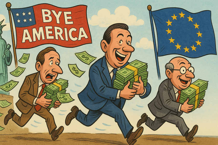 'Buy America?' 흔들리는 달러와 미국채...글로벌 자금 유럽 향한다 