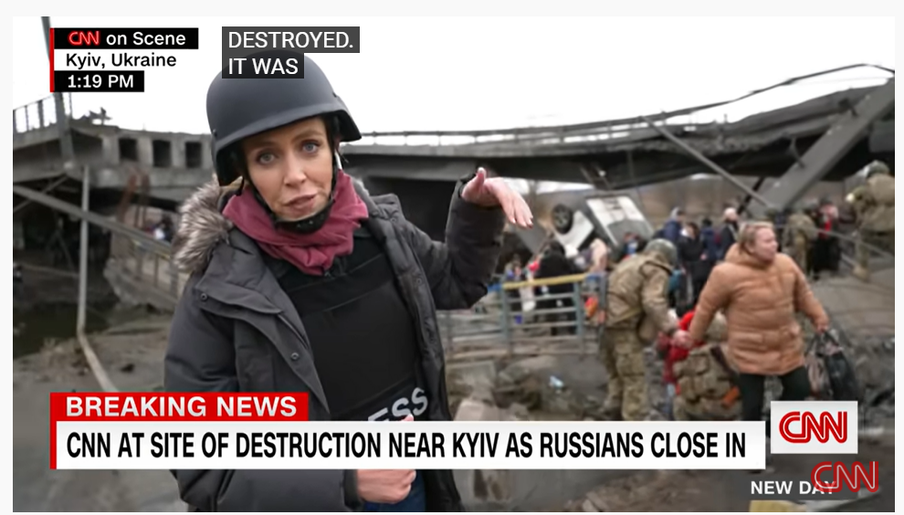 왜 전쟁터엔 미국 기자들만 보이나... CNN NYT WSJ 대거 파견