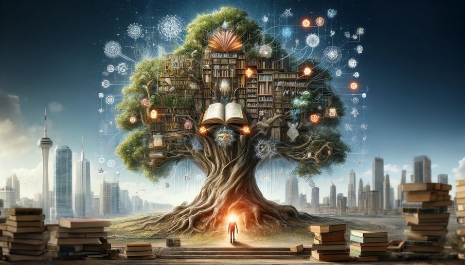 "AI는 세상에 있는 모든 지식의 나무를 탐험할 수 있게 하는 도구"